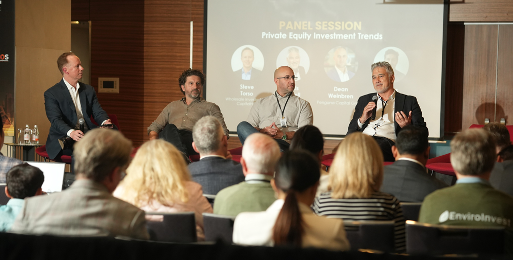 Growth panel on stage