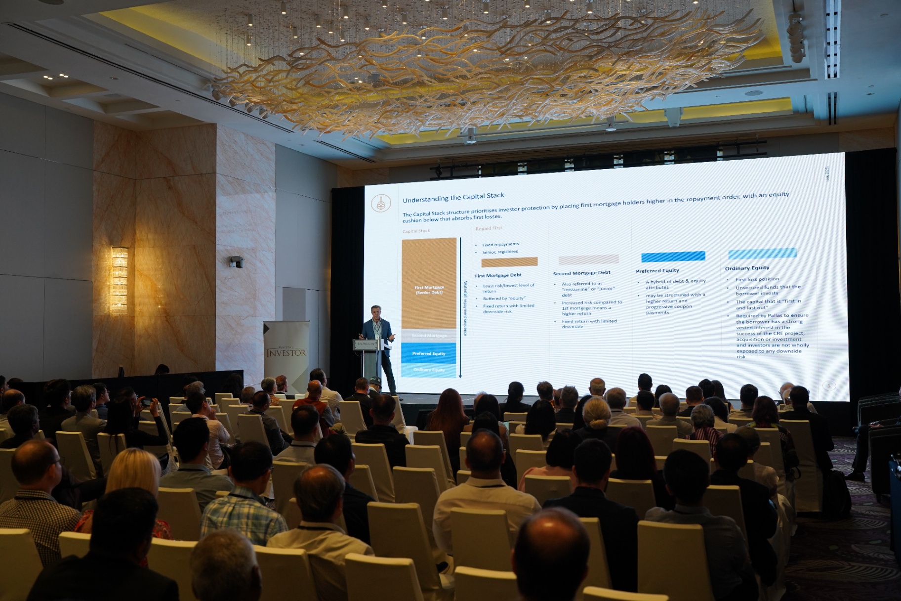 Presentation on the main stage